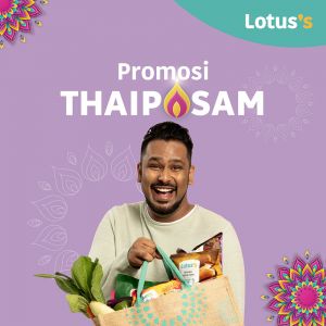 Lotus's Thaipusam Celebration: Get Ready with Special Promotions (21 Jan 2024 - 31 Jan 2024)