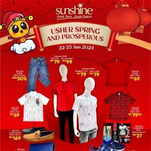 Sunshine CNY Fashion Promotion (22 Jan 2024 - 25 Jan 2024)