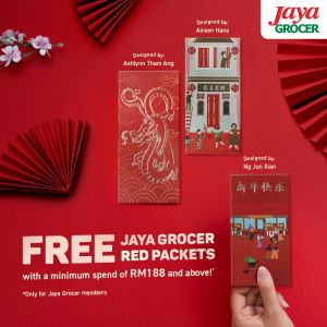 Jaya Grocer 2024 CNY FREE Red Packets