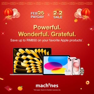Machines Payday & 2.2 Sale (25 Jan 2024 - 3 Feb 2024)