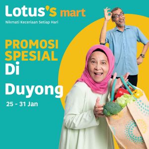 Lotus's Mart Duyong Promotion (25 Jan 2024 - 31 Jan 2024)