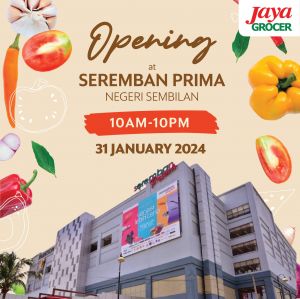 Jaya Grocer Seremban Prima Grand Opening: Exciting Deals and Festive Fun Await