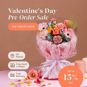 BloomThis Valentine's Day Pre-Order Sale (29 Jan 2024 - 4 Feb 2024)