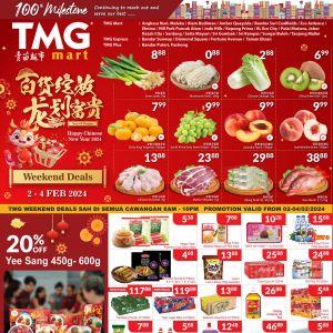 TMG Mart Klang Valley & Tanjong Malim Weekend Promotion (2 Feb 2024 - 4 Feb 2024)
