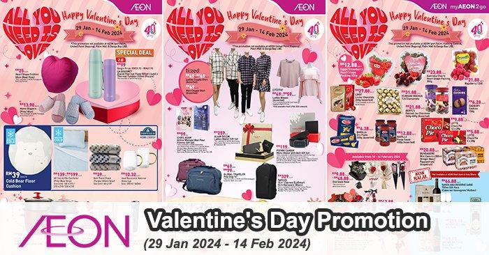 AEON Valentine's Day Promotion (29 Jan 2024 - 14 Feb 2024)