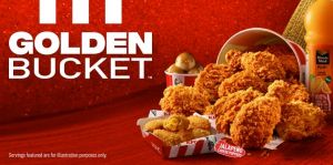 Celebrate With a BANG! KFC Golden Bucket & Jalapeño Cheese Poppers