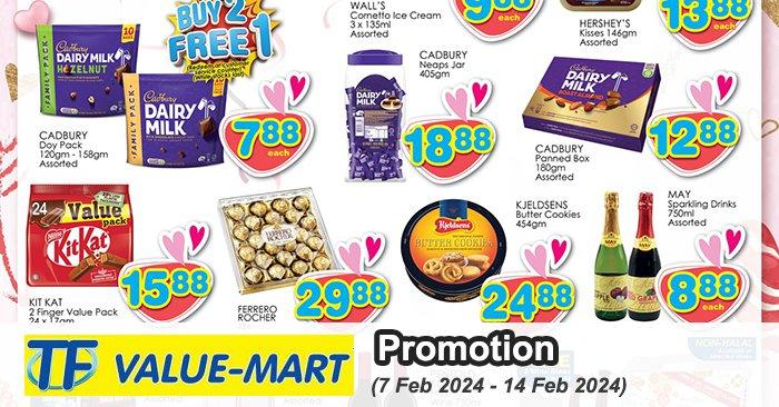 TF Value-Mart Valentine's Day Promotion (7 Feb 2024 - 14 Feb 2024)