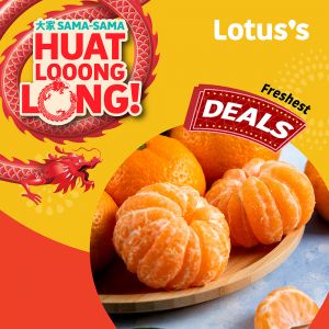Lotus's Fresh Items Promotion: Last-Minute CNY Shopping Made Easy (8 Feb 2024 - 14 Feb 2024)