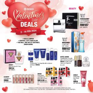 SOGO Valentine's Day Sale (2 Feb 2024 - 14 Feb 2024)
