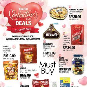SOGO KL Supermarket Valentine's Day Promotion (2 Feb 2024 - 14 Feb 2024)