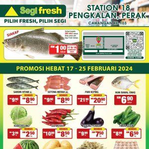Segi Fresh Station 18, Pengkalan Opening Promotion (17 Feb 2024 - 25 Feb 2024)