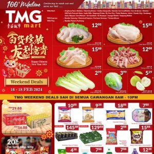 TMG Mart Klang Valley & Tanjong Malim Weekend Promotion (16 Feb 2024 - 18 Feb 2024)