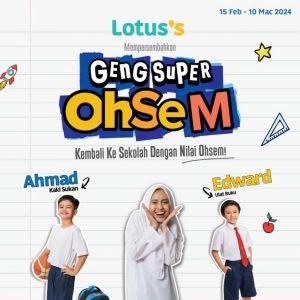 Lotus's Back To School Promotion Catalogue (15 Feb 2024 - 10 Mar 2024)