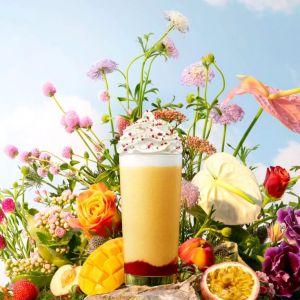 Spring is Brewing!  Starbucks Unveils New Peach Passion Blossom Cream Frappuccino