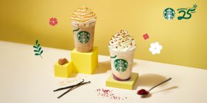 Spring Flavors Bloom! Try Starbucks New French Vanilla Napoleon & Peach Passion Frappuccino