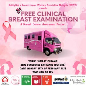 Sunway Pyramid FREE Clinical Breast Examination (19 Feb 2024)