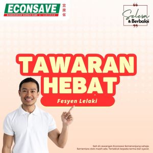 Econsave Men Fashion Promotion (until 3 Mar 2024)