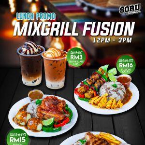 Soru Station Mixgrill Fusion Lunch Promotion