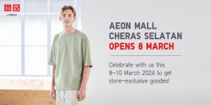 Celebrate UNIQLO's Grand Opening at AEON Mall Cheras Selatan! FREE Gifts & More!
