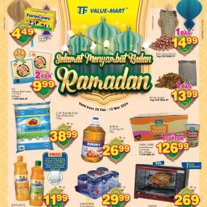 TF Value-Mart Ramadan Catalogue (29 Feb - 13 Mar 2024)