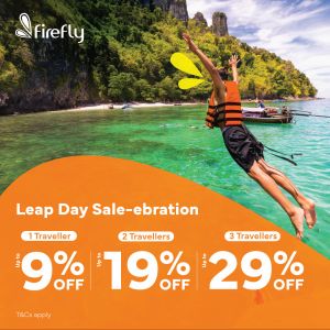 Firefly Leap Day Sale (1-3 Mar 2024)