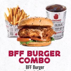 4Fingers BFF Burger & Chicc Katsu Sandwich - Crispy Chicken Delights!