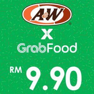 A&W GrabFood RM9.90 Deals (March 2024)