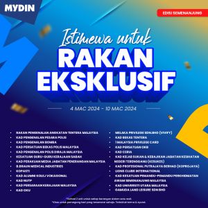 MYDIN Rakan Eksklusif Promotion (4-10 Mar 2024)