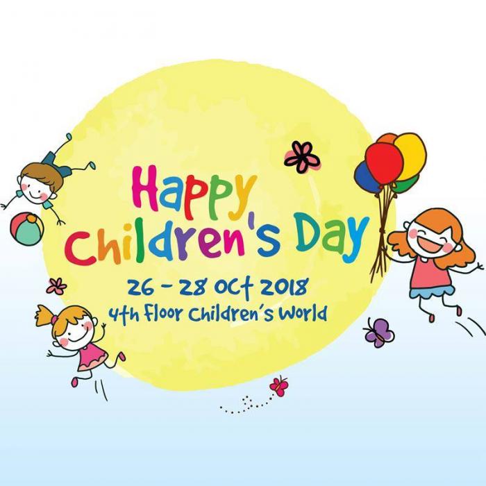 SOGO Happy Children's Day (26 October 2018 - 28 October 2018)
