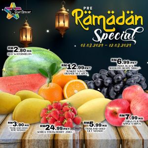 Star Grocer Pre-Ramadan Promotion (8-12 Mar 2024)