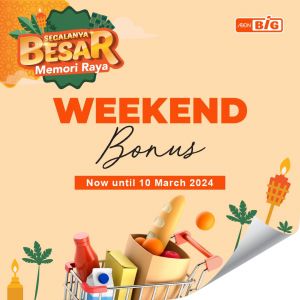 AEON BiG Weekend Promotion (7-10 Mar 2024)