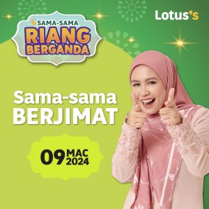 Lotus's Sama-sama Berjimat Promotion (9-10 Mar 2024)