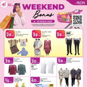 AEON Weekend Promotion (8-10 Mar 2024)