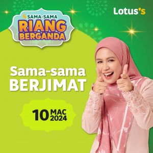 Lotus's Sama-sama Berjimat Promotion (10-20 Mar 2024)