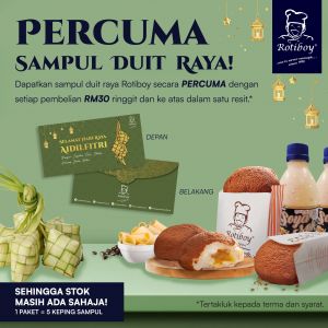 Rotiboy Hari Raya FREE Raya Packet Promotion (2024)