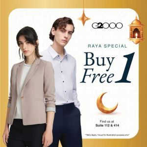 G2000 Raya Sale Buy 1 FREE 1 at Genting Highlands Premium Outlets (18 Mar 2024 onwards)