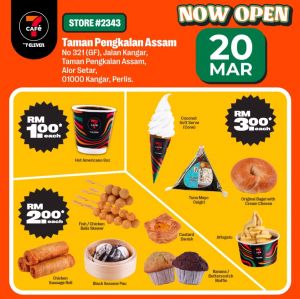 7-Eleven 7CAFe Taman Pengkalan Assam Grand Opening Promotion
