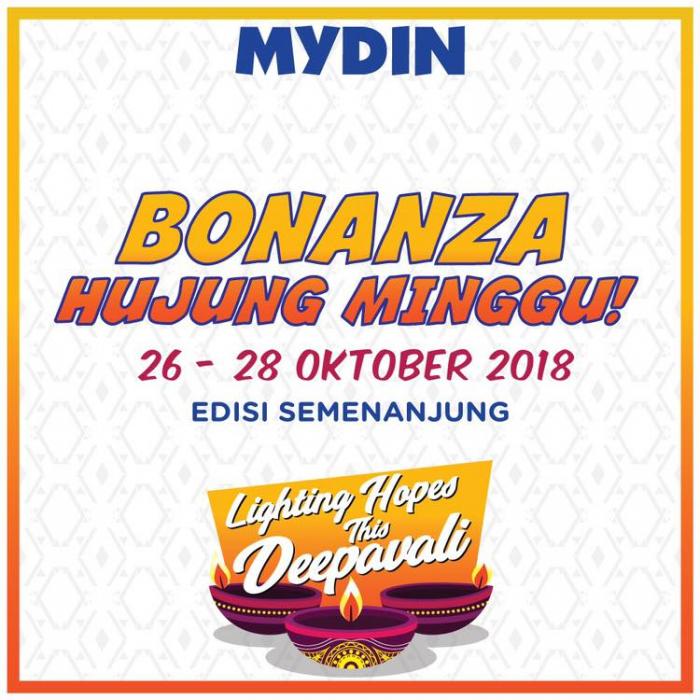 MYDIN Weekend Promotion (26 October 2018 - 28 October 2018)