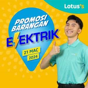 Lotus's Electrical Appliances Promotion (21-31 Mar 2024)
