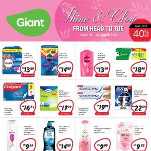 Giant Health & Beauty Products Promotion (22-31 Mar 2024)