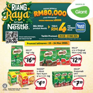 Giant Nestle Products Raya Promotion (23-24 Mar 2024)