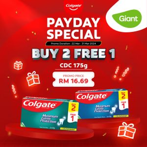 Giant Colgate Payday Sale (22-31 Mar 2024)