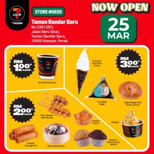 7-Eleven 7CAFe Taman Bandar Baru Grand Opening Promotion