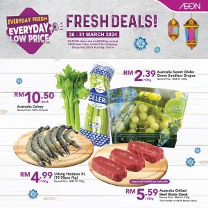 AEON Fresh Items Promotion (26-31 Mar 2024)
