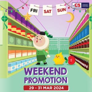 Pasaraya CS Weekend Promotion (29-31 Mar 2024)