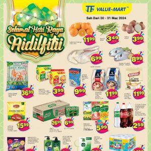 TF Value-Mart Hari Raya Promotion (30-31 Mar 2024)