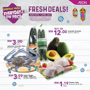 AEON Fresh Items Promotion (1-7 Apr 2024)