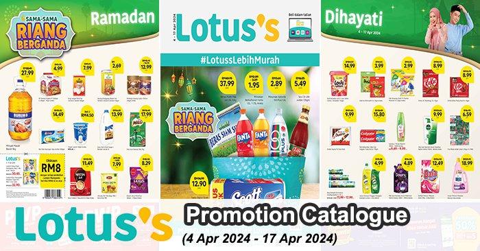 Lotus's Promotion Catalogue (4-17 Apr 2024)