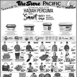 The Store and Pacific Hypermarket Press Ads Promotion (5-7 Apr 2024)
