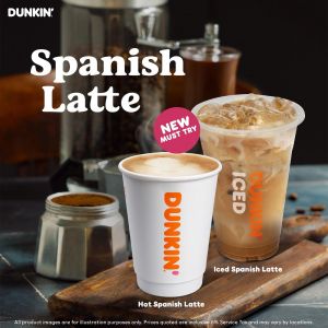 Indulge in Creamy Coffee Bliss: Dunkin' Spanish Latte
